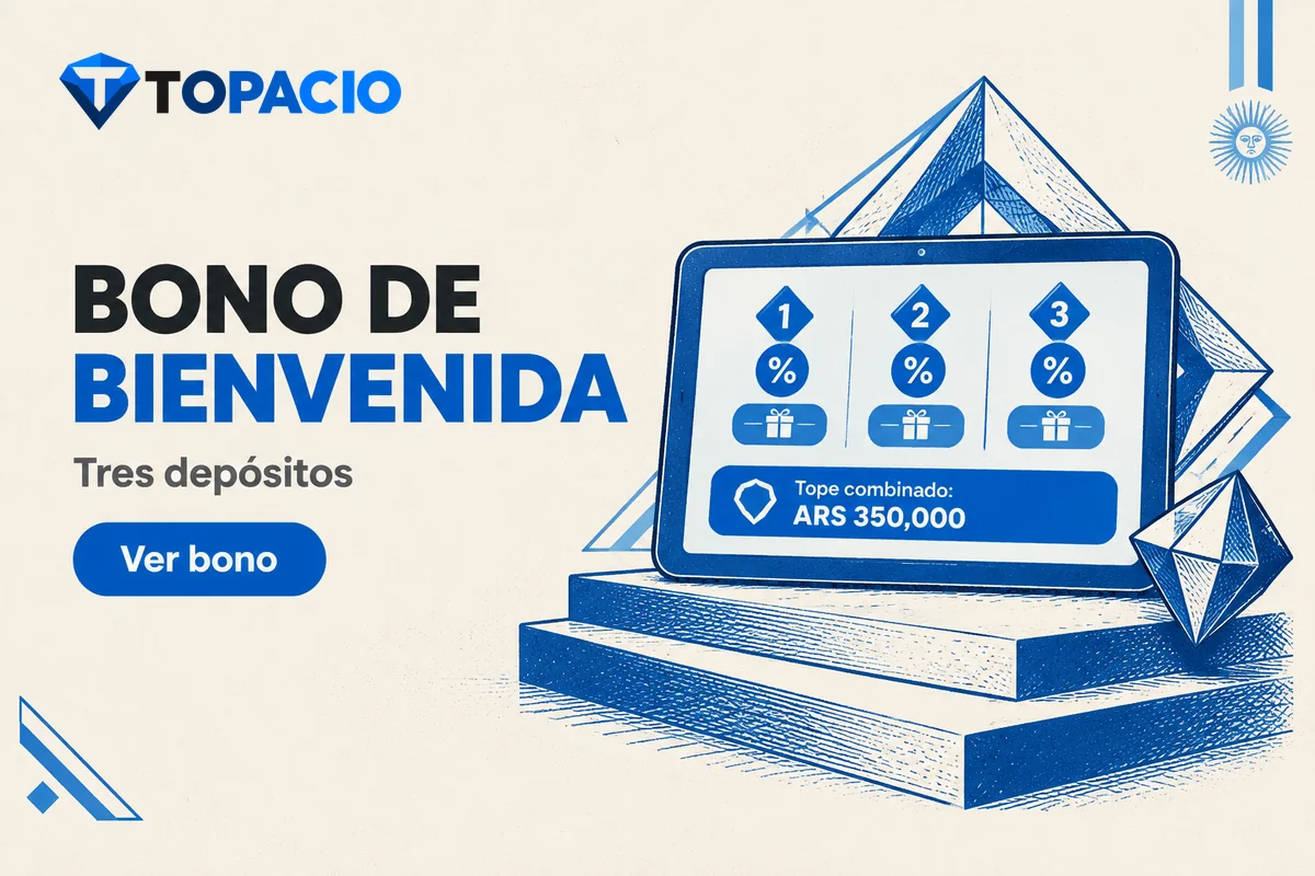 Tablet con tabla del bono distribuido en tres depósitos